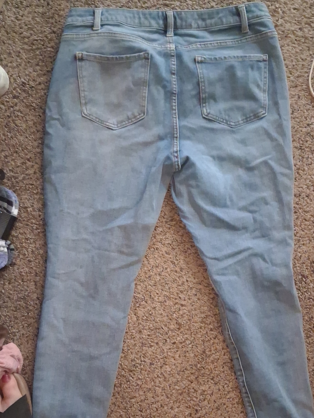 Time and Tru Light Blue Skinny Jeans